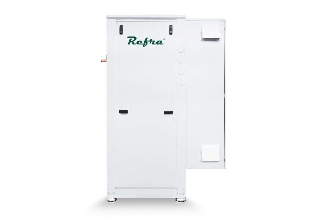 Refra Oasis Solo liquid cooled chillers from the back