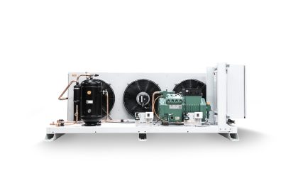White air cooled condensing units manufactured by Refra