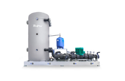Refra pump stations for cooling systems from the front