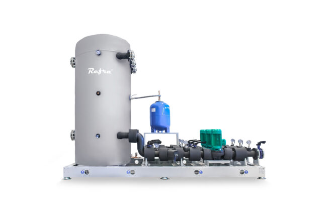 Refra pump stations for cooling systems from the front