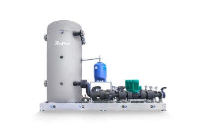 Refra pump stations for heating systems from the front