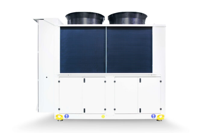 Air cooled CO2 Light refrigeration system manufactured by Refra from the front