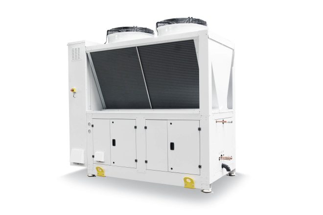 Co2 refrigeration systems air cooled by refra from the front