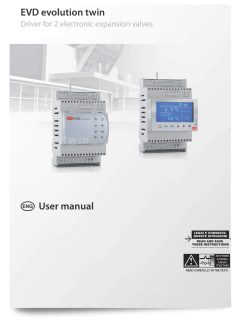 front cover of Carel manual with controllers in it