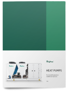Refra air to water propane heat pumps standard brochure cover