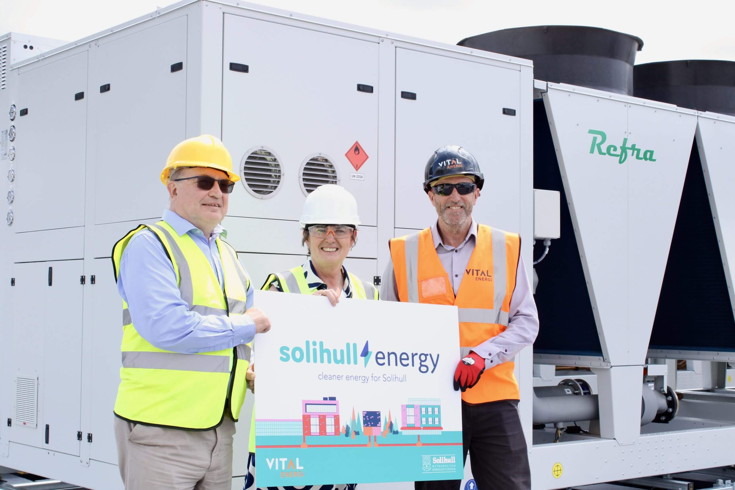 Solihull town centre’s low carbon energy network opening