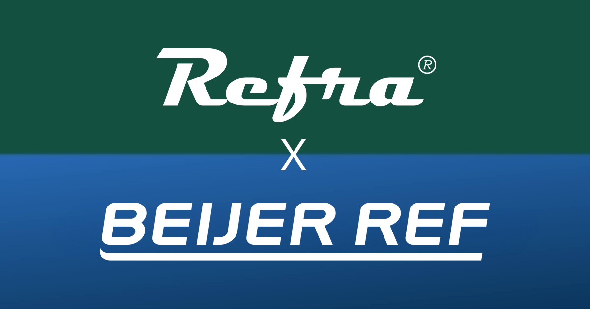 Refra x Beijer Ref partnership visual